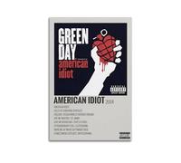 TRXU American Idiot Green Day Album Cover Poster - Aesthetic Wall Art for Bedroom and Living Room - Canvas Painting 16x24inch(40x60cm) Unframed