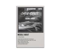 TRXU CHASE POSTER ATLANTIC MEDDLE ABOUT Poster Album Cover Music Posters for Bedroom Aesthetic Poster Decorative Painting Canvas Wall Art Living Room Posters Bedroom Painting 12x18inch(30x45cm)Unframe