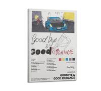 TRXU Juice Poster Wrld GOODBYE &GOOD RIDDANCE Poster Album Cover Music Posters for Bedroom Aesthetic Poster Decorative Painting Canvas Wall Art Living Room Posters Bedroom Painting 16x24inch(40x60cm)F