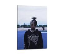 TRXU XXXTentacion Poster Album Cover Music Posters for Bedroom Aesthetic Poster Decorative Painting Canvas Wall Art Living Room Posters Bedroom Painting 12x18inch(30x45cm) Frame-style