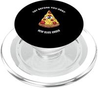 Try Before Deny Pineapple Pizza All Seeing Eye PopSockets PopGrip for MagSafe