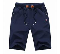 Try Before You Buy Mens Fashion Spring Mens Gym Shorts with Pockets Regular Fit Elasticated Waistband Lightweight Relaxed Loose Fit Casual Outdoor Board Pants Men's Summer Boardclothings