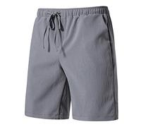 Try Before You Buy Mens Mens Regular Fit Rogging Shorts with Pockets Elastic Waistband and Drawstring Summer Casual Baggy Elasticated Waist Plus Board Pants Men's Summer Boardclothings