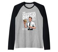Try Existential Dread Now with More Freedom Kierkegaard Raglan Baseball Tee