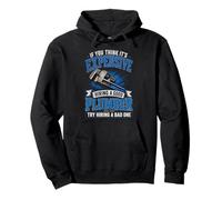 Try Hiring A Bad Plumber Plumbing Repairmen Pipefitters Pullover Hoodie