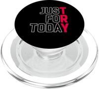 Try Just For Today Alcohol Anonymous Inspirational PopSockets PopGrip for MagSafe