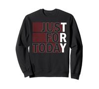 Try Just For Today Alcohol Anonymous Inspirational Sweatshirt