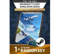 Try to get Microsoft Flight Simulator (2020) - Random | Deluxe 40th Anniversary Edition 1 Key (PC) - Steam Key - GLOBAL