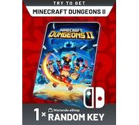 Try To Get Minecraft Dungeons II - Random 1 Key (Nintendo Switch 2) - Nintendo eShop Key - EUROPE