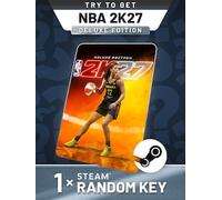 Try To Get NBA 2K27 - Random Deluxe Edition 1 Key (PC) - Steam Key - GLOBAL