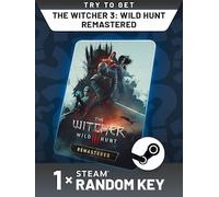 Try To Get The Witcher 3: Wild Hunt Remastered - Random 1 Key (PC) - Steam Key - GLOBAL
