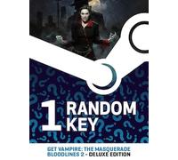 Try to Get Vampire: The Masquerade - Bloodlines 2 - Random Deluxe Edition 1 Key (PC) - Steam Key - GLOBAL