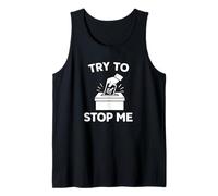 Try to Stop Me Voter Suppression Ballot Box Voting Rights Tank Top