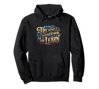 Try , you'll either win or learn, Positive quote Pullover Hoodie
