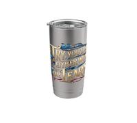 Try, You'll Either Win or Learn, Positive Quote Stainless Steel Insulated Tumbler