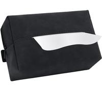 Tryagat 1 Pack Car Tissue Holder for Citroen C1 C2 C3 C4 Picasso C5 DS3 DS4, Tissue Holder with Zip and Elastic Band,Sun Visor Napkin Organizer Armrest Paper