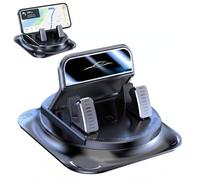 Tryagat 1 Pcs Car Phone Holder Mount for Porsche Panamera (G2) 2016-2023, Dashboard Mechanical Smartphone Stand 360 Degree Rotation Auto Accessories
