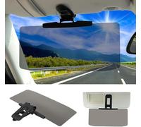 Tryagat 1 Piece Car Sun Visor Extension for Dacia Duster Sandero Spring Logan, Anti-Glare Polarised Shield UV Protection Driving Comfort