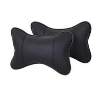 Tryagat 2 Pcs Car Neck Pillow for Kia EV4 GT-Line 2025-2026 | Ergonomic Neck Support Breathable Perforated Leather Elastic Strap Hidden Zipper Soft Filling Driving Fatigue Relief
