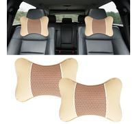 Tryagat 2 Pcs Car Seat Headrest Pillow Neck Support Cushion for Ford B-Max C-Max S-Max KA