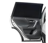 Tryagat 2 Pcs Car Sun Shade Rear Side Window for Peugeot 5008 II 2020-2024, Privacy Protection Baby Kids UV Protector Auto Window Socks Breathable Black