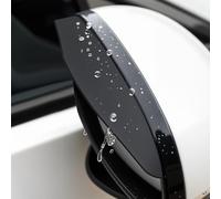 Tryagat 2 Pcs Rear View Mirror Rain Guard for Lancia Ypsilon 2021-2024, Side Mirror Visor Shield Weatherproof Rearview Eyebrow Cover Shade