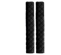 Tryagat 2 Pieces Seat Belt Cover for Opel Combo E X19 I 2018-2025, Shoulder Protector Embroidery Comfort Premium Fabric Accessories,Black