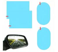 Tryagat 4 Pcs Rearview Mirror Film for Vauxhall Mokka 2020 to Present Car Rainproof Waterproof Sticker Side Window Nano Coating Clear Vision Protective Shield