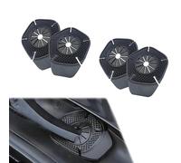 Tryagat 4 Pcs Windscreen Wiper Arm Hole Guard for Mitsubishi Space Star 2019-2025, Wiper Linkage Hole Dust Cover Flexible Protector Frost Proof Waterproof