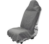 Tryagat Car Seat Cover Suitable for Audi Q5 II 2020-2024, Waterproof Towel Sweatproof Front Protector Mat Athlete Fitness Throw-Over Single Cushion Grey