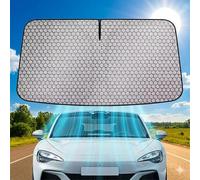 Tryagat Car Windshield Sunshade for Ford Puma Puma St SUV 2024 2025, Graphene Ice Silk Interior UV Protection Heat Shield Foldable Front Window Cover Durable,M