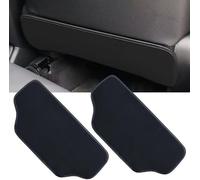 Tryagat Kick Mats for Mercedes Benz CLA 2025 2024 2023, 2 Pack Car Back Seat Protectors Waterproof PU Leather Anti-Scuff Rear Seat Cover Child Muddy Feet Protection