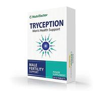 Tryception Fertility Supplement for Men with Maca Root, Zinc, B12, Selenium | Boosts Sperm Motility, Count, Testosterone, Energy & Stamina | 30 Vegan Capsules by Nutrifactor