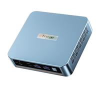 Trycoo Alder Lake N95 Mini PC 8GB DDR4 256GB SSD, Desktop Mini Computer with Type-C, Dual HDMI, RJ45 LAN Ethernet, 4K Triple Display, WiFi5, BT4.2