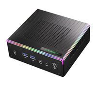 Trycoo HA-4 Mini Gaming PC, AMD Ryzen 7 Mini PC Ryzen 7 7840HS Processor (up to 5.1GHz), DDR5-5600 32GB RAM 1TB PCIe4.0 SSD, 2.5Gbps LAN/Wi-Fi6/BT5.2, USB-C and RGB