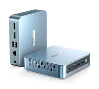 Trycoo WI-6 Pro Mini PC, 12th Gen N100 Mini Computer, 16GB DDR4 RAM 512GB SSD, W-11/Triple 4K Output/2*USB3.0/WiFi/Bluetooth/Full Function Type-C/Gigabit Ethernet For Everyday Use