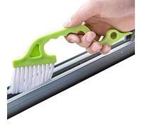 Trycooling Hand-held Groove Gap Cleaning Tools Door Window Track Kitchen Cleaning Brushes (Random Color-Blue, Green, Pink) (1 Pc)