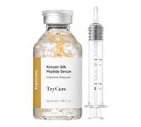 Trycure Korean Silk Peptide Serum, Deep Collagen Multi-Peptide Face Serum | (35ml) For Mature & Ageing Skin, Intensive Lifting & Firming K-Beauty Skincare Ampoule