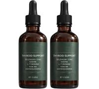 TryCure Thyroid Support Drops, 2PC Thyroid Support Drops, Energy & Focus Formula, Natural Ingredients, for Women and Men - 60ml