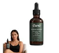TryCure Thyroid Support Drops, Cure Thyroid Support Drops, Energy & Focus Formula, Mood, Sleep Support, Natural Ingredients, for Women and Men - 60ml (1 Bottle)