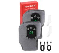 Tryemsense Foot Massager, 2026 Upgraded Tryemsense Foot Massager, 3 Speed Vibration 5 Temperature Settings, Reduce uncomfort for Feet & Ankles, Ideal for Men and Women (2pcs)