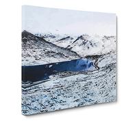 Tryfan Mountain in Snowdonia Wales Canvas Print | Gallery Wrapped 30mm Frame Wall Art | 20x20 inches | Ready to Hang | Modern Landscape Picture | Living Room Bedroom Lounge Office