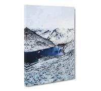 Tryfan Mountain In Snowdonia Wales Canvas Print | Gallery Wrapped 30mm Frame Wall Art | 24x16 inches | Ready to Hang | Modern Landscape Picture | Living Room Bedroom Lounge Office