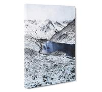 Tryfan Mountain in Snowdonia Wales Canvas Print | Gallery Wrapped 30mm Frame Wall Art | 30x20 inches | Ready to Hang | Modern Landscape Picture | Living Room Bedroom Lounge Office