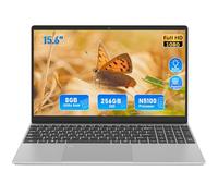Trygood Windows 11 Pro Laptop with Backlit Keyboard & Fingerprint ID, 15.6" IPS FHD Display, 8GB RAM 256GB SSD, Intel Quad-Core N5100, Thin Computer for Business Student Work