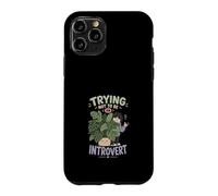 Trying Not To Be An Introvert Funny Design Case for iPhone 11 Pro