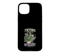 Trying Not To Be An Introvert Funny Design Case for iPhone 15 Plus