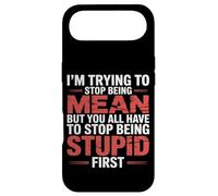 Trying to Be Nice But You Must Stop Being Stupid - Case for iPhone Air