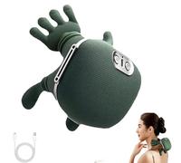 Trylightride Massager, TrueAlign Massage Master for Shoulder, Handiva Massager - Official Handiva Neck Massager with 3-Speed Adjustment, Simulated Human Hand Cervical Trapezius Neck Massager Pillows