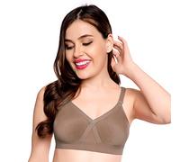 TRYLO ALPA Women's Bra White/Black/Skin/Coral/Maroon/Rasberry/Pink Available in C/D/E/F/G/H/I Cup & Sizes from 30 to 50, NUDE, 36F